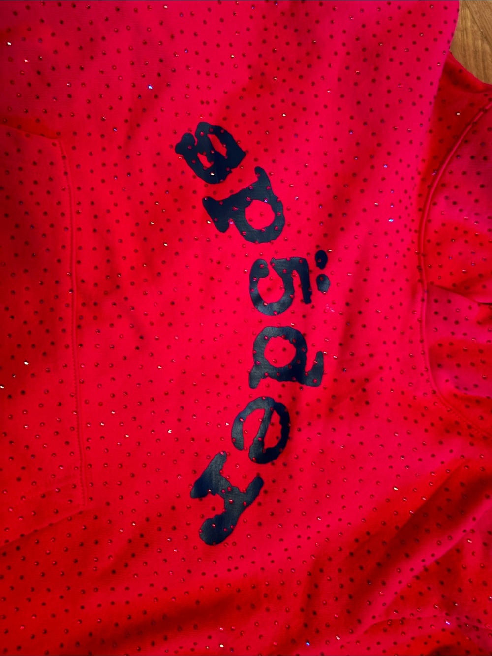 Sp5der Rhinestone Hoodie - Picture 3 of 4